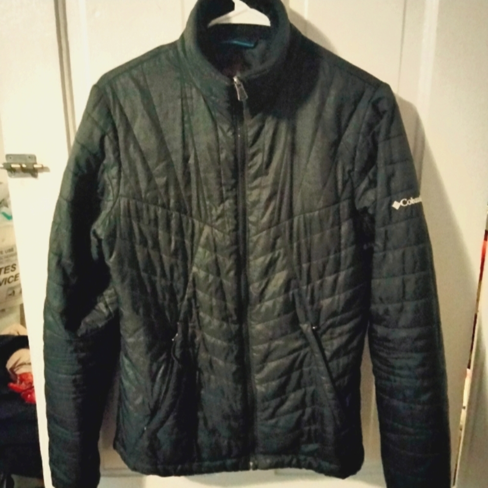 Columbia Omni-Heat zippered coat .woman's medium
